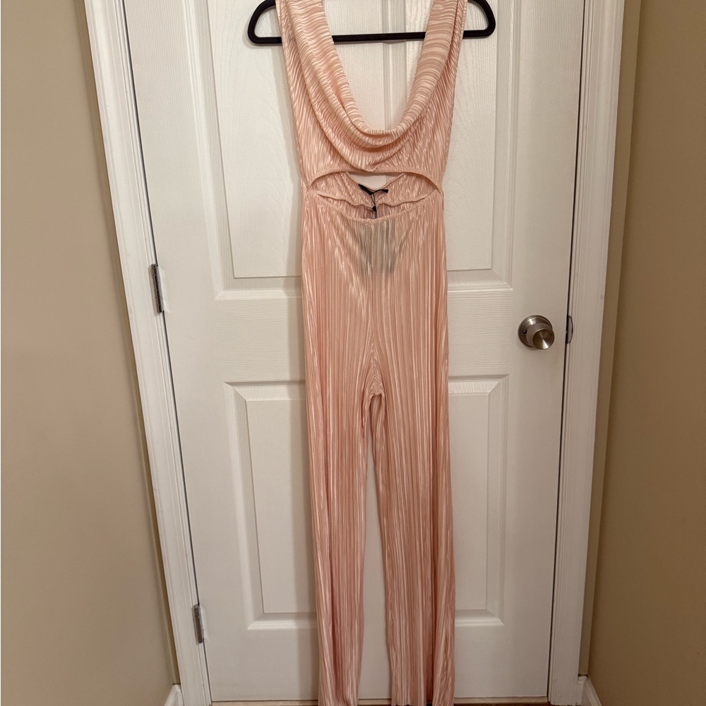 PrettyLittleThing Blush Jumpsuit